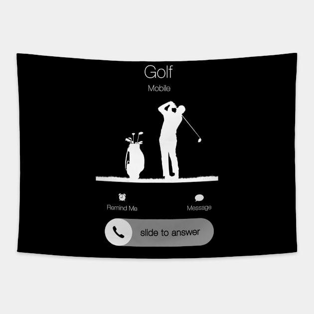 Golf is Calling Tapestry by golf365