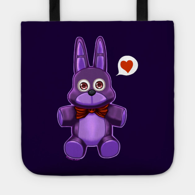 Fnaf Bonnie Plush Mlp Fnaf Tote Teepublic