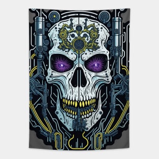 Cyborg Heads S02 D89 Tapestry