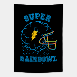 Super rainbowl Tapestry