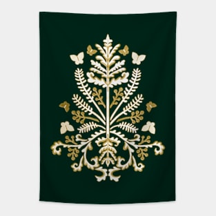 Gilded Grass Demask Tapestry