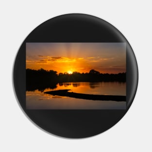 Sunrise Over Wheat Ridge, Colorado Pin