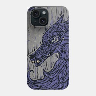 Big, Bad, Wolf (Lavender) Phone Case