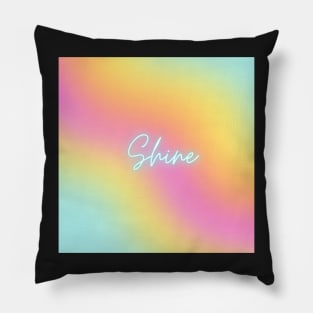 Pink Pastel Shine Pillow