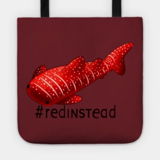 #RedInstead Autistic Whale Shark Tote