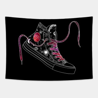 Aries high tops - Space laces Tapestry