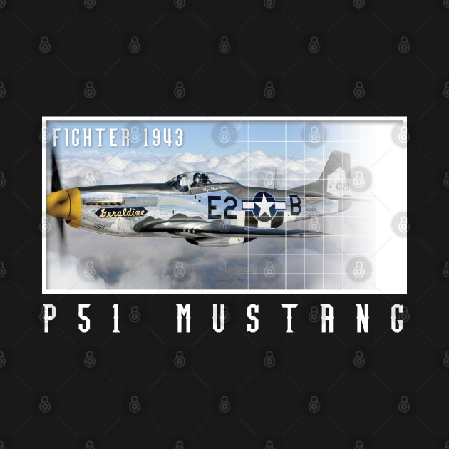 P51D Mustang Pilot Gift Battle of Britain by woormle