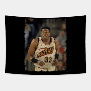 The Patrick Ewing Seattle Supersonics Era! Tapestry