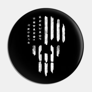 Merican Skull Pin