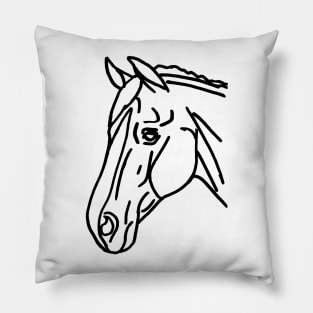 horse head Pillow