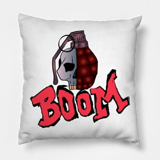 boom and bomb Pillow