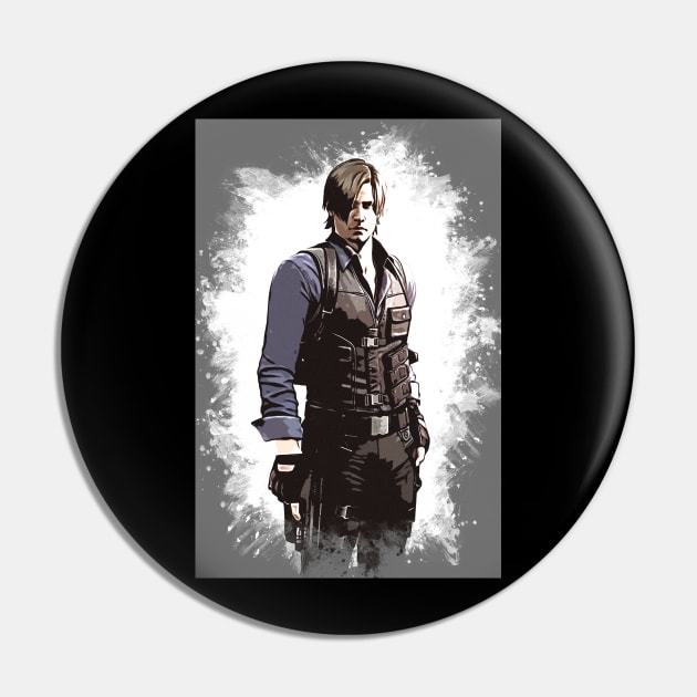 A Tribute to Leon Kennedy Pin by Naumovski