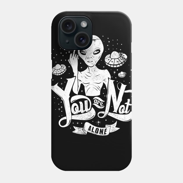 hello alien world Phone Case by xxxbomb