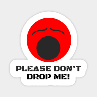 Please don’t drop me! Magnet