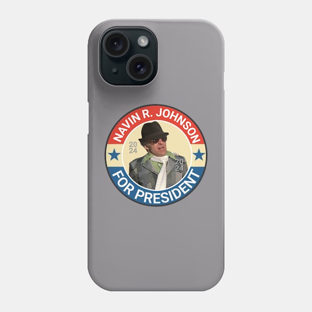 NAVIN FOR PRESIDENT Phone Case by ryanmpete