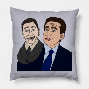 Michael Scott Paper Mache Pillow