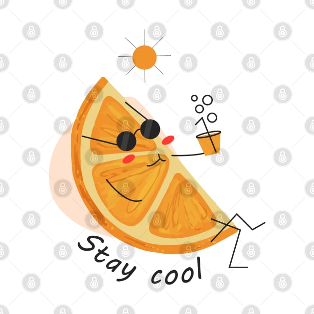 stay cool funny orange puns by zaiynabhw