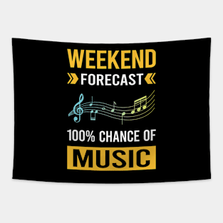 Weekend Forecast Music Tapestry