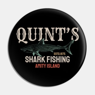 Quint's Shark Fishing - Amity Island 1975 .DNS Pin