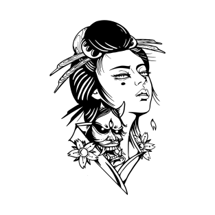 Geisha by Digent.ink T-Shirt