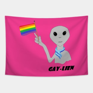 Gaylien is OUT of this world Tapestry