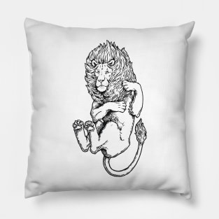 A Levity of Animals: Lion's Pride Pillow