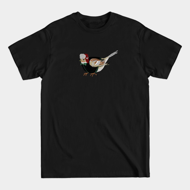 Discover Woodsy American Tree Sparrow - Bird Lover - T-Shirt