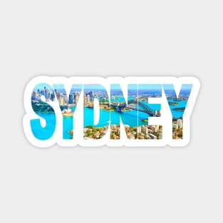 SYDNEY - Australia Harbour City View Magnet