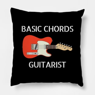 Basic Chords Guitarist Three Frets T-Style Guitar Rosewood Pillow