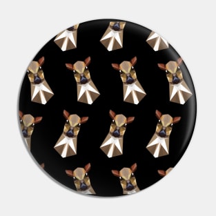 Greater Mouse Deer Pattern Pin