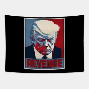 Trump Mug Shot Tapestry