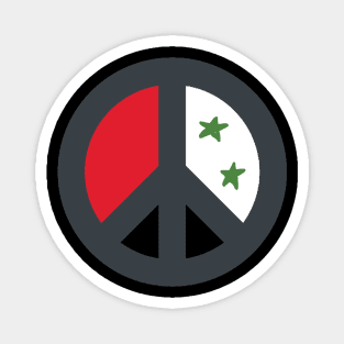 Peace Syria Magnet