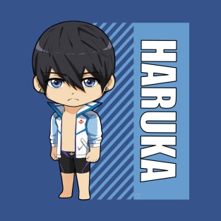 Free Chibi Haruka Nanase T-Shirt