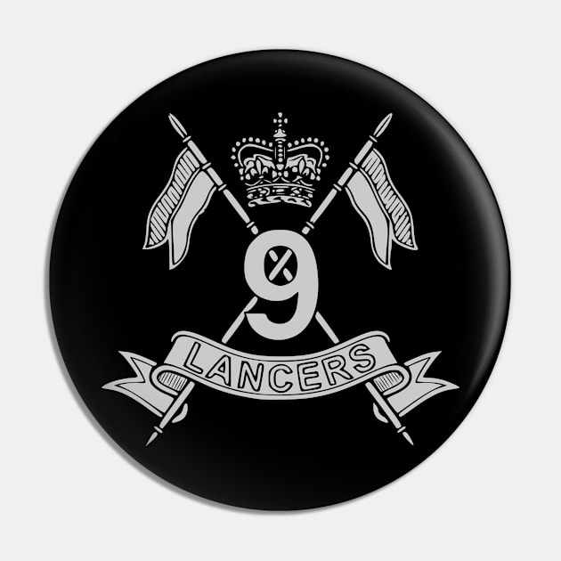 9th Queen's Royal Lancers Pin by Firemission45