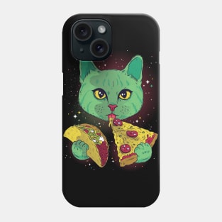 Taco Pizza Cat Phone Case