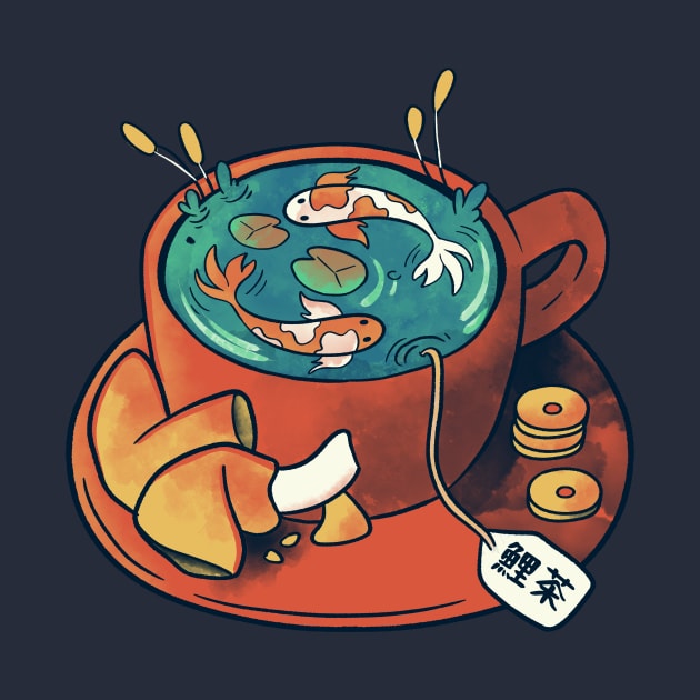 Koi Tea Zen Break by Tobe Fonseca by Tobe_Fonseca