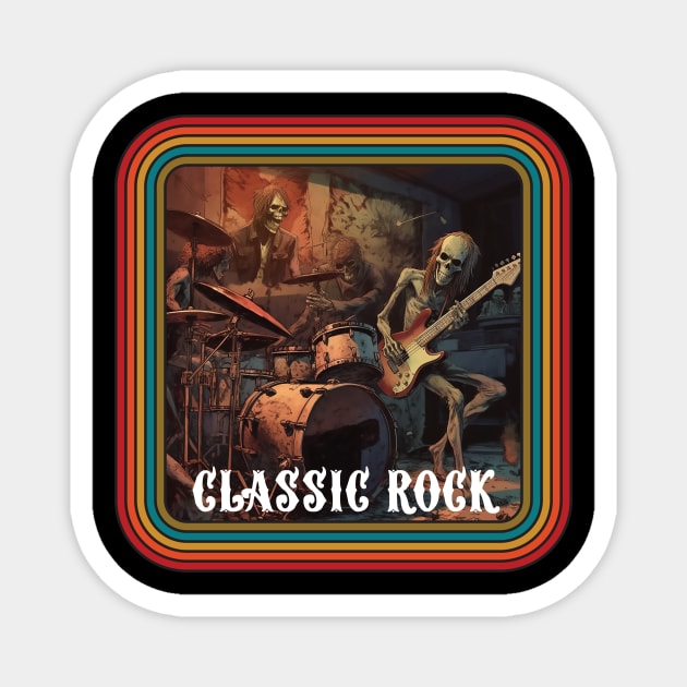 Classic Rock Magnet by DavidLoblaw