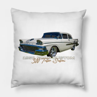 1958 Ford Custom 300 Tudor Sedan Pillow