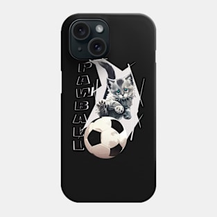 Pawball, cat football Phone Case