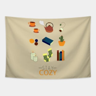 Stay Cozy Tapestry