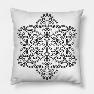 Inspirational MANDALA T-SHIRT MANDALA 077 Pillow