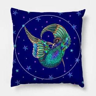 Starling in the Stars Pillow