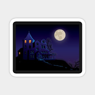 Haunted House Magnet