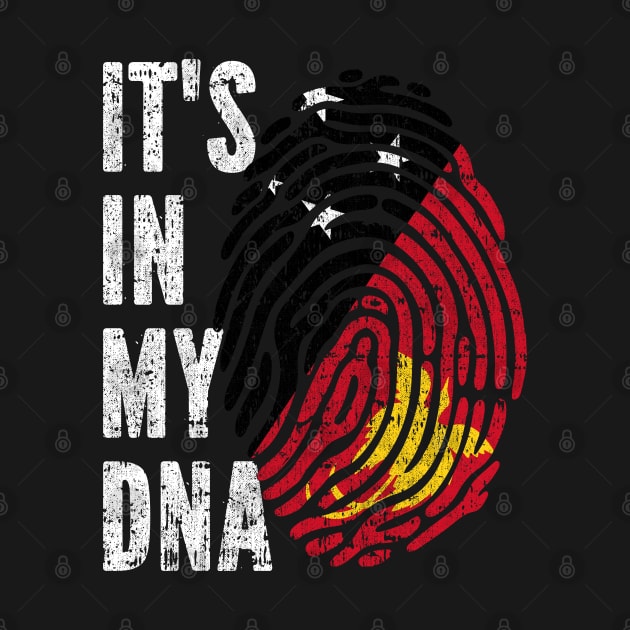 IT'S IN MY DNA Papua New Guinea Flag Men Women Kids by simonStufios