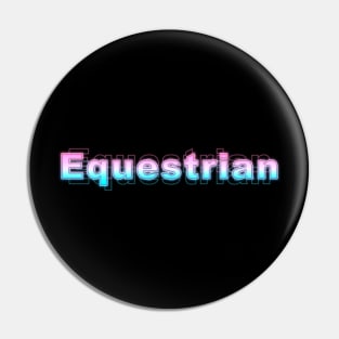 Equestrian Pin