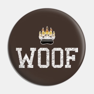 Woof - Bear Pride Pin