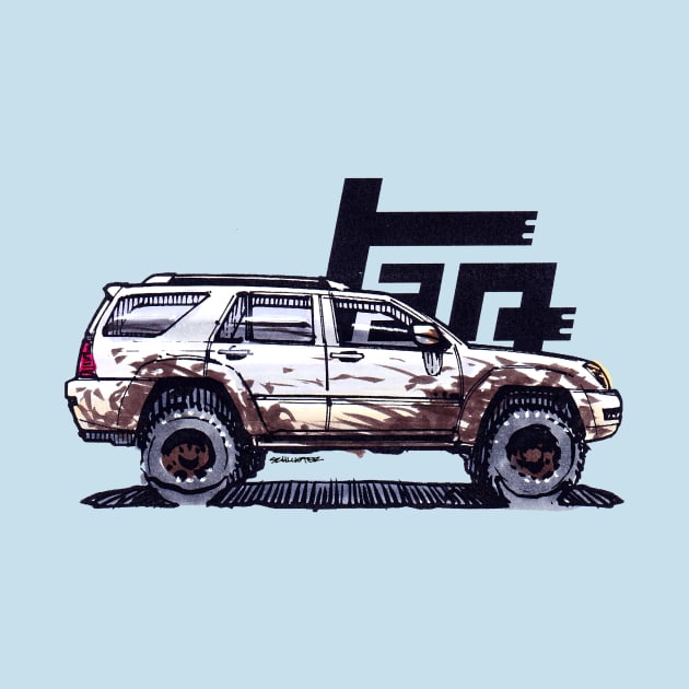 4th Gen 4Runner TRD - Ghost by robert1117