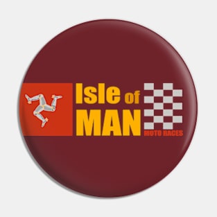 Isle of Man - Moto Races Pin