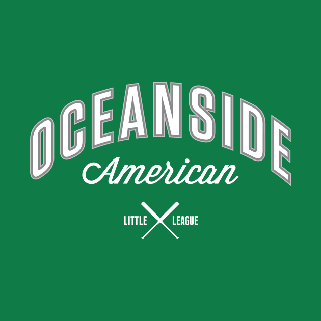 Oceanside American Little League Jersey Logo by duritter