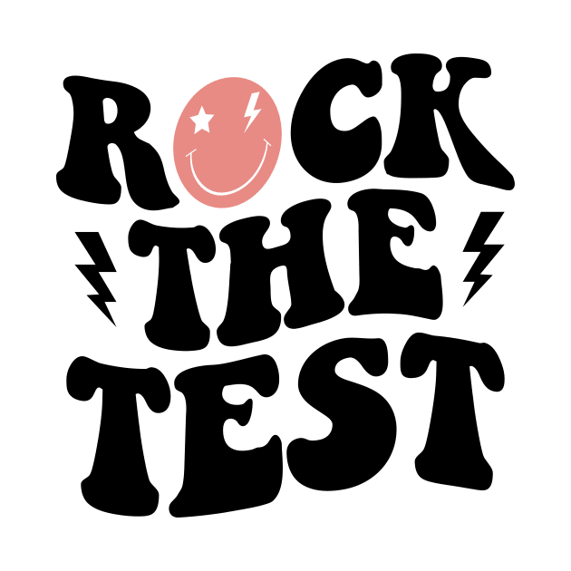 Rock The Test Shirt, Teacher Shirt, Teacher Testing, Teacher Tshirt, Teacher Shirts, Funny Teacher Shirt, Motivational Teacher by GShow